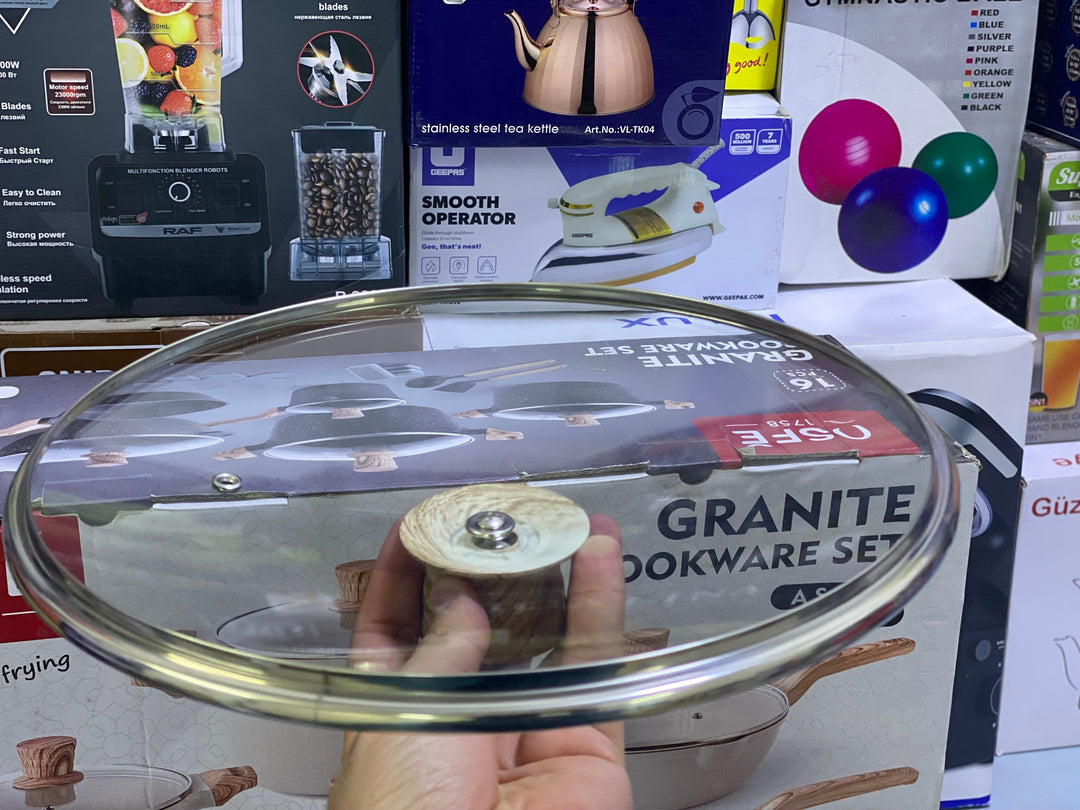 16 Pieces granite Cookware Set