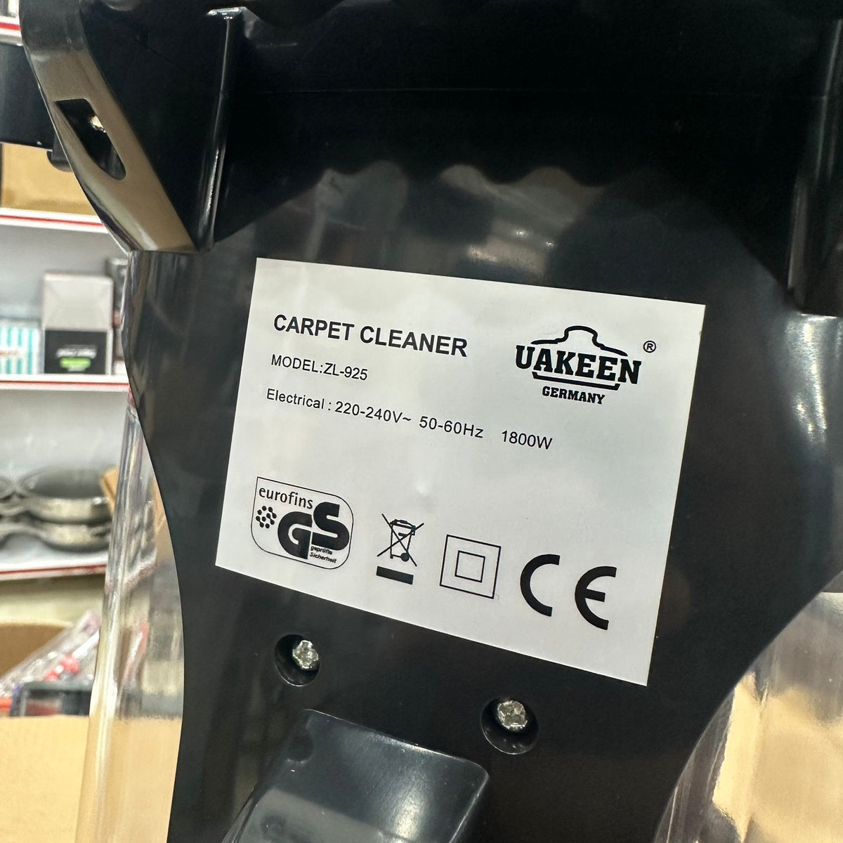 Uakeen Carpet & sofa steam Cleaner ZL-925