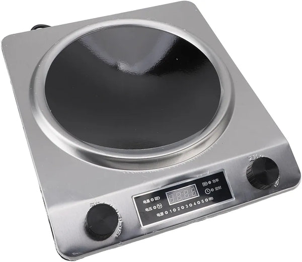 Induction Cooker, Countertop, Single Burner, Efficient Touch Control Panel 3500W
