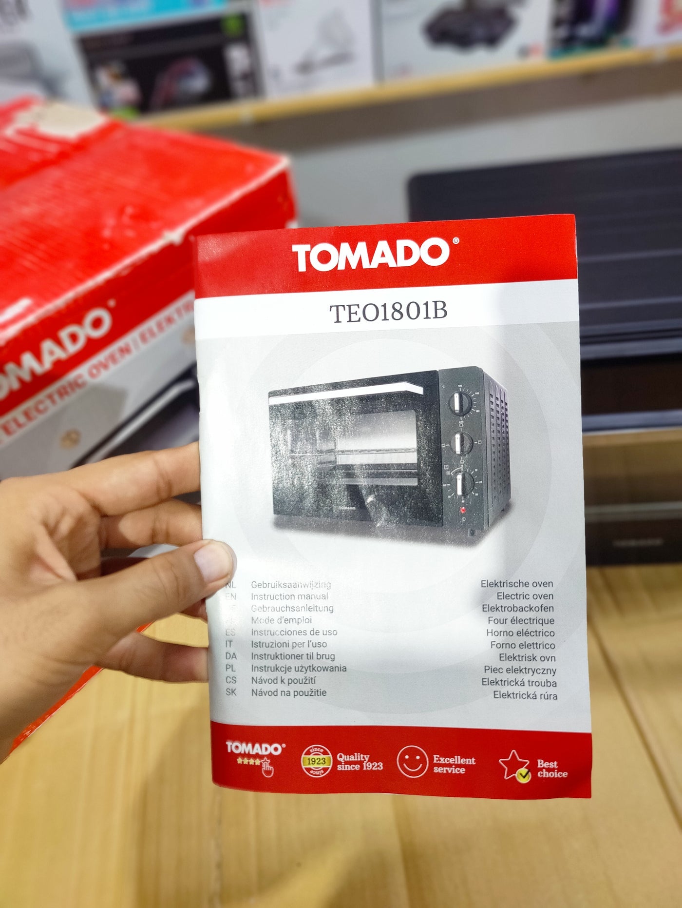 Netherland imported Tomado 18L Baking Oven