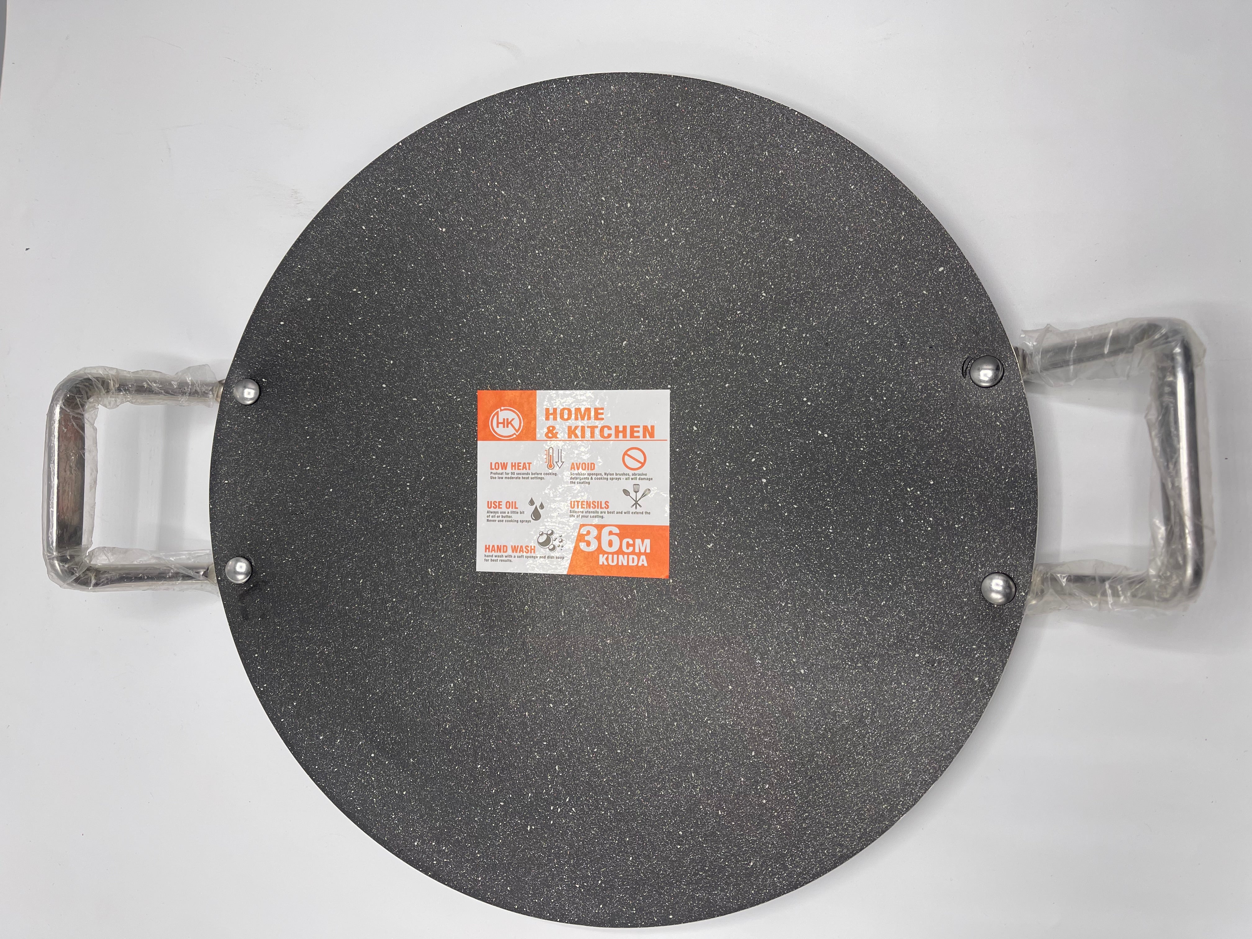 Lot imported aluminium and granite tawa