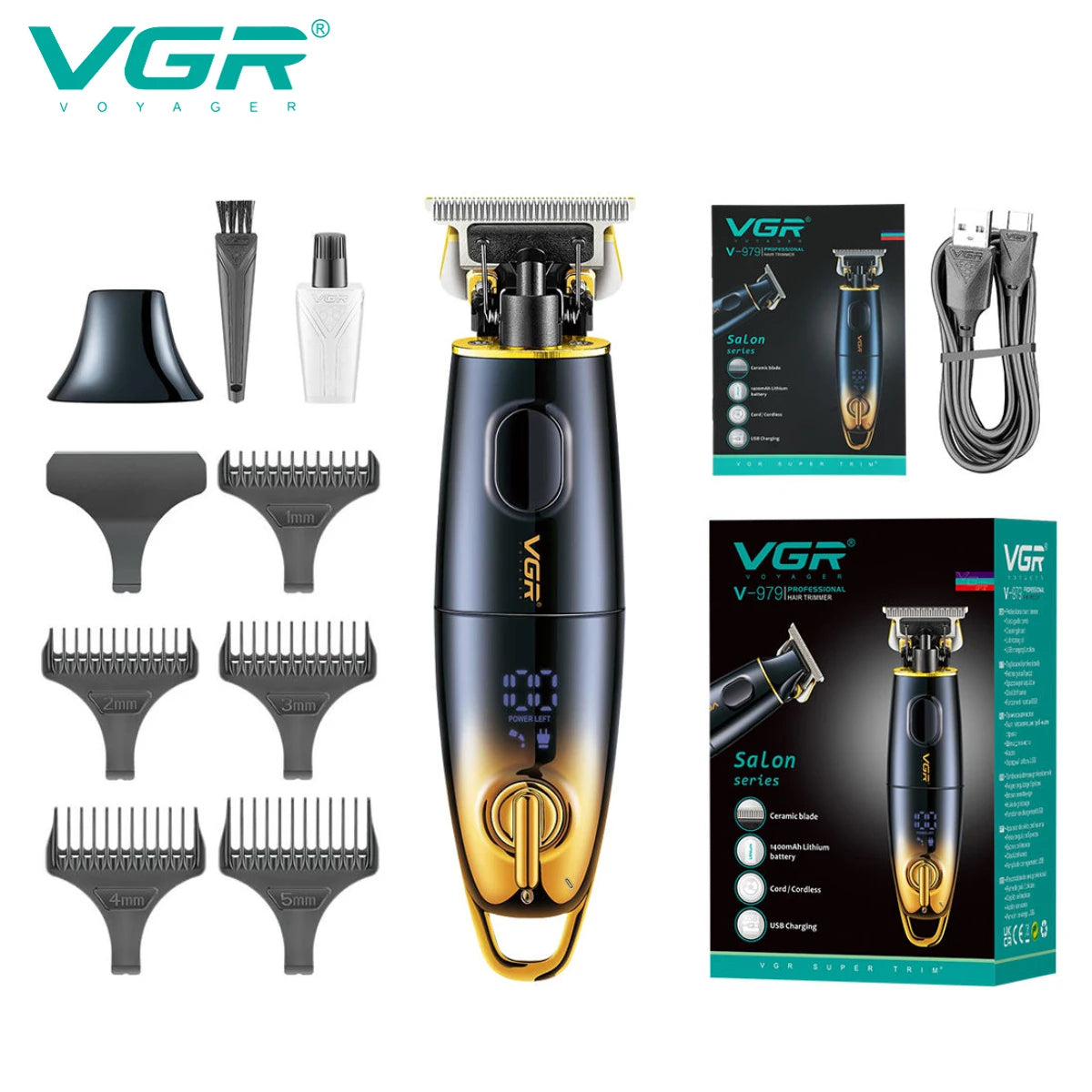 VGR professional Hair Trimmer V_979