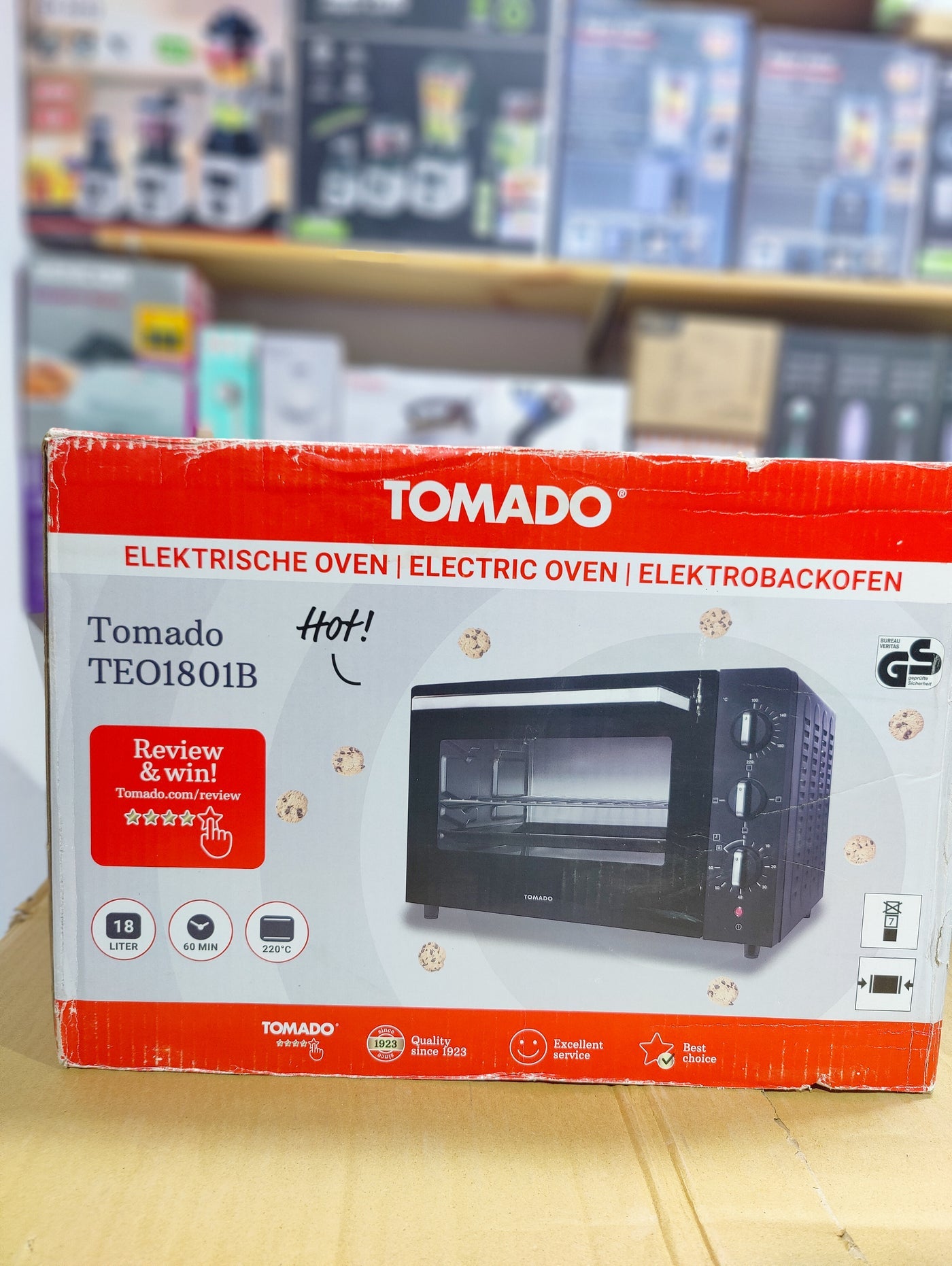 Netherland imported Tomado 18L Baking Oven