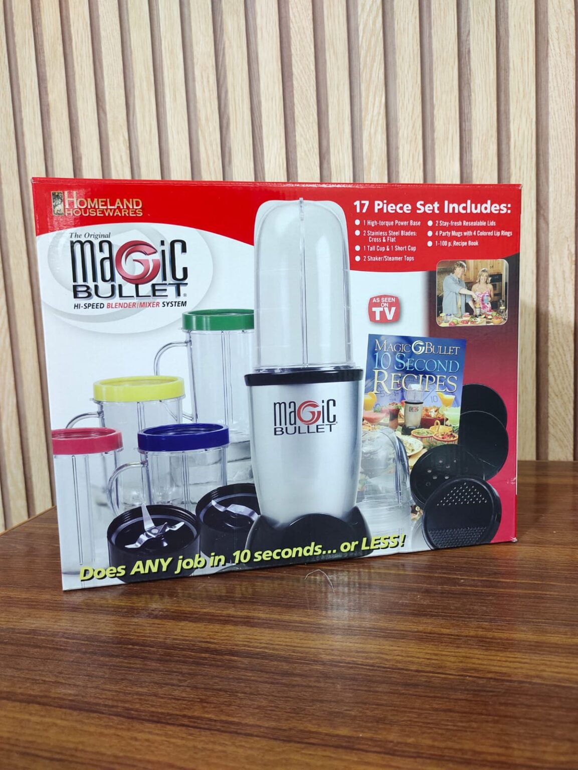 Lot imported original magic bullet 17 in 1 blender