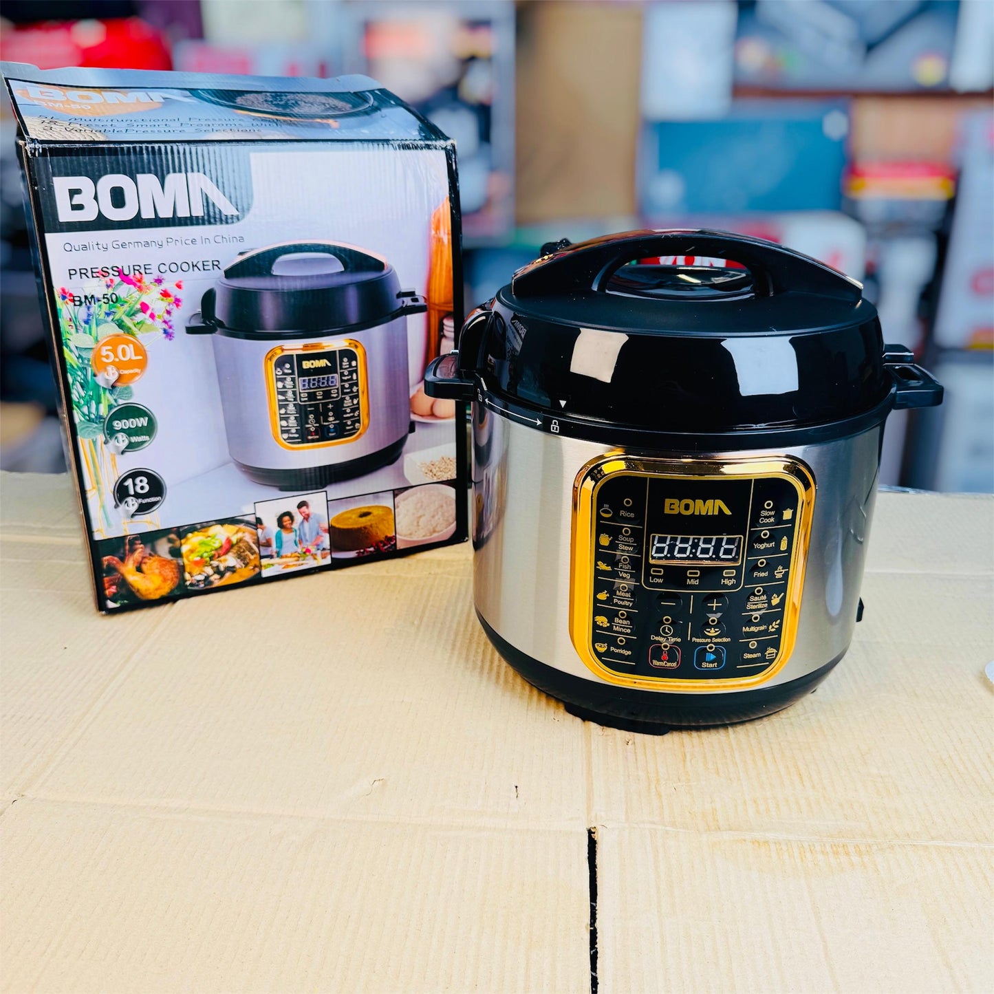 Boma 5L multifunction pressure cooker