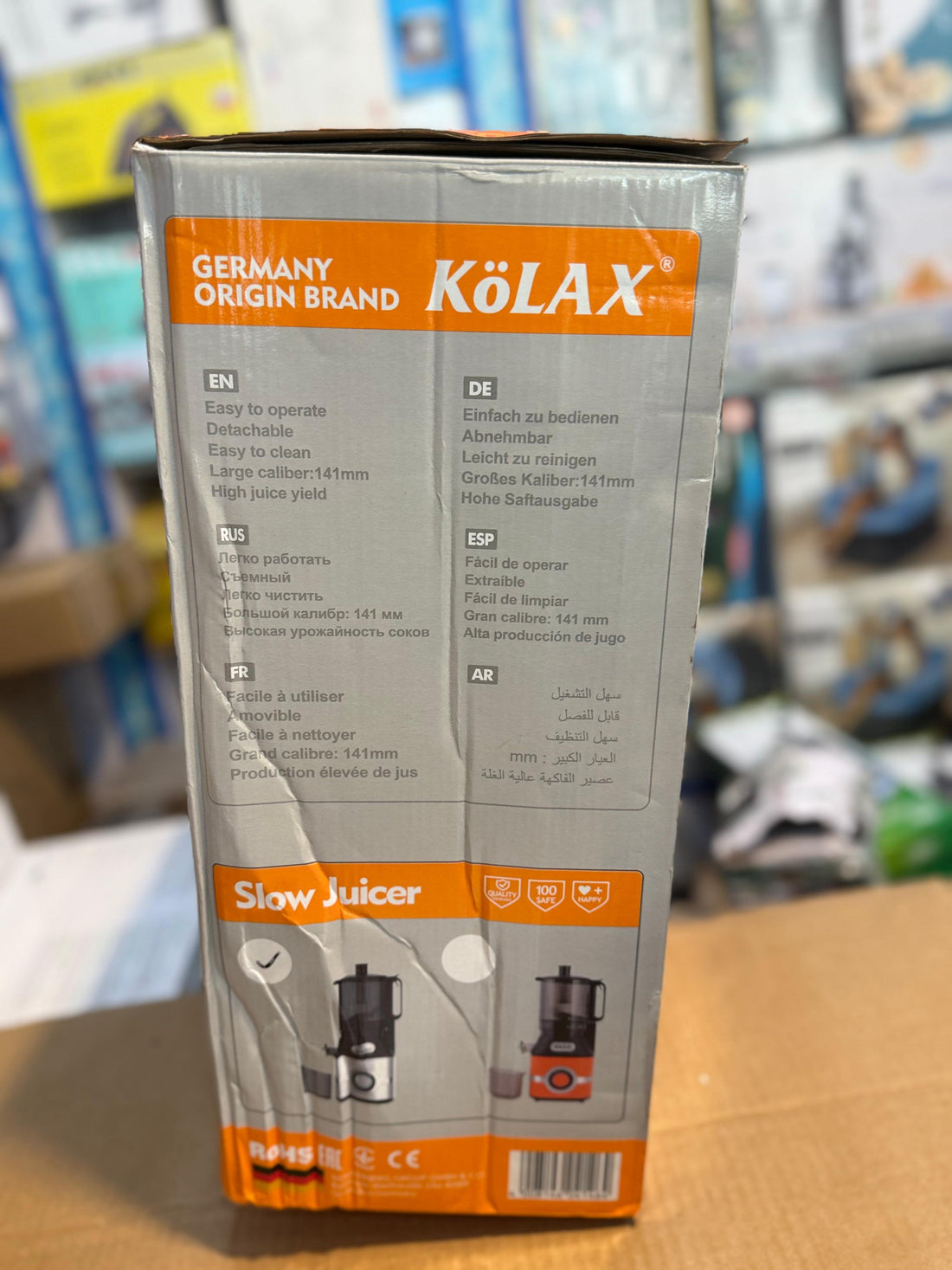 KoLAX Germany cold press Slow juicer Nr.79321