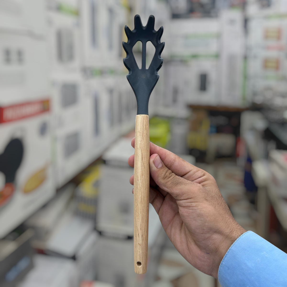 Uakeen 12pcs Silicone Kitchen Spoon Set VK-76