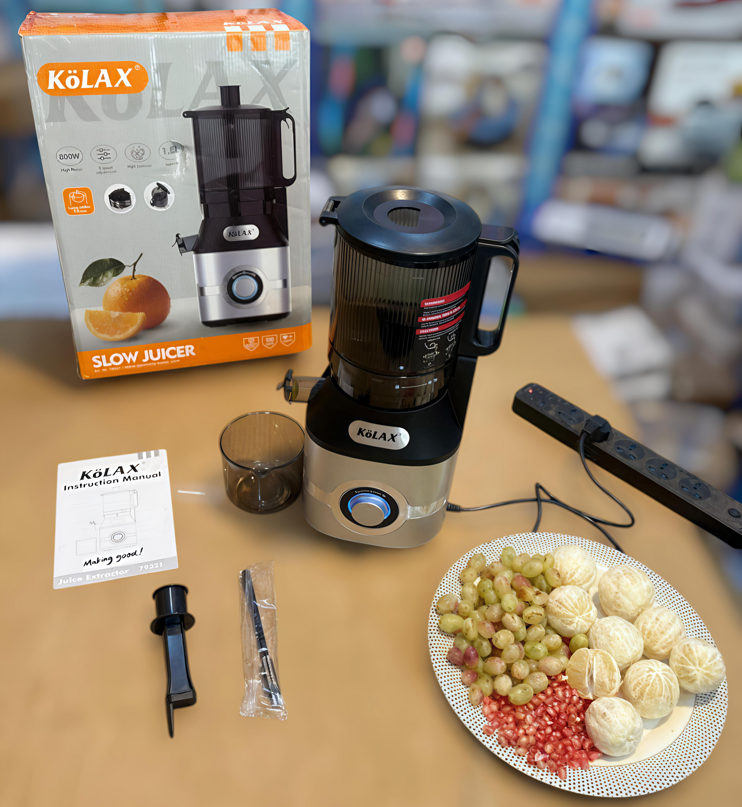 KoLAX Germany cold press Slow juicer Nr.79321