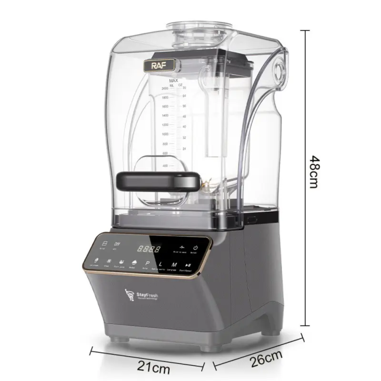 Raf soundproof commercial blender R-2941