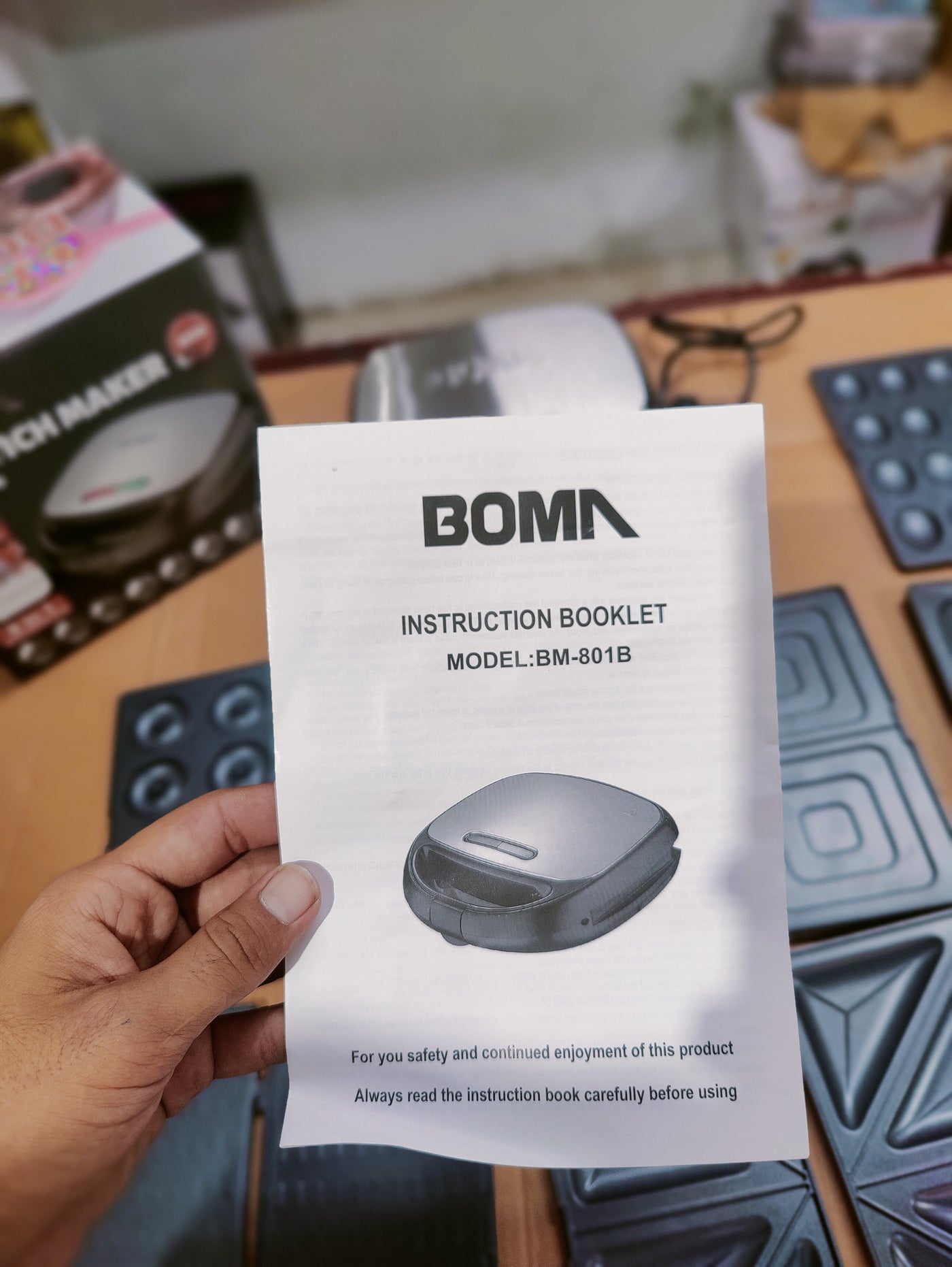 Boma 8 in 1 Sandwhich Maker BM-801B