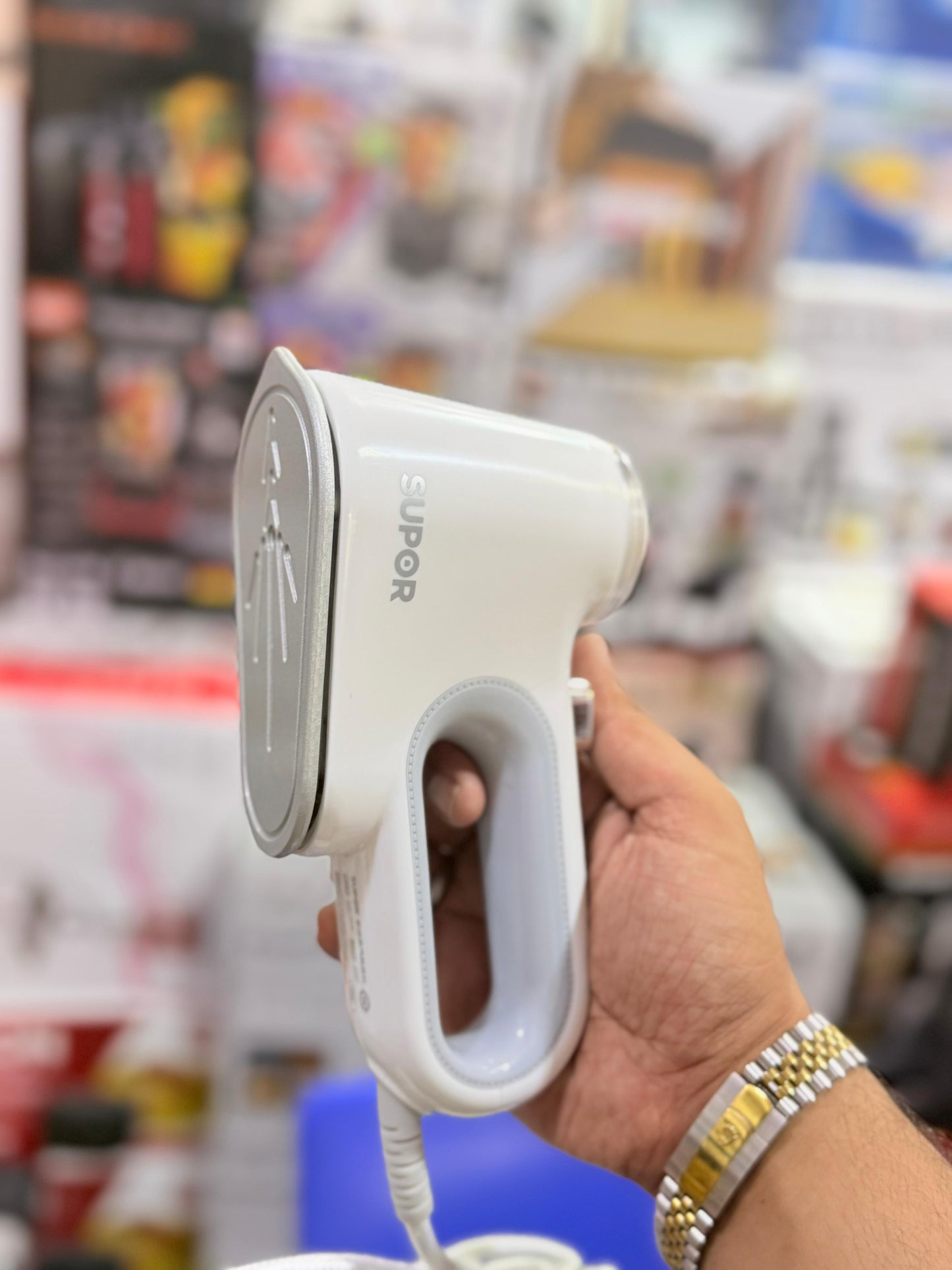 Lot imported hand held steam iron
