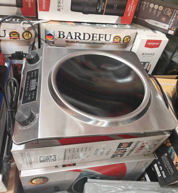 Induction Cooker, Countertop, Single Burner, Efficient Touch Control Panel 3500W