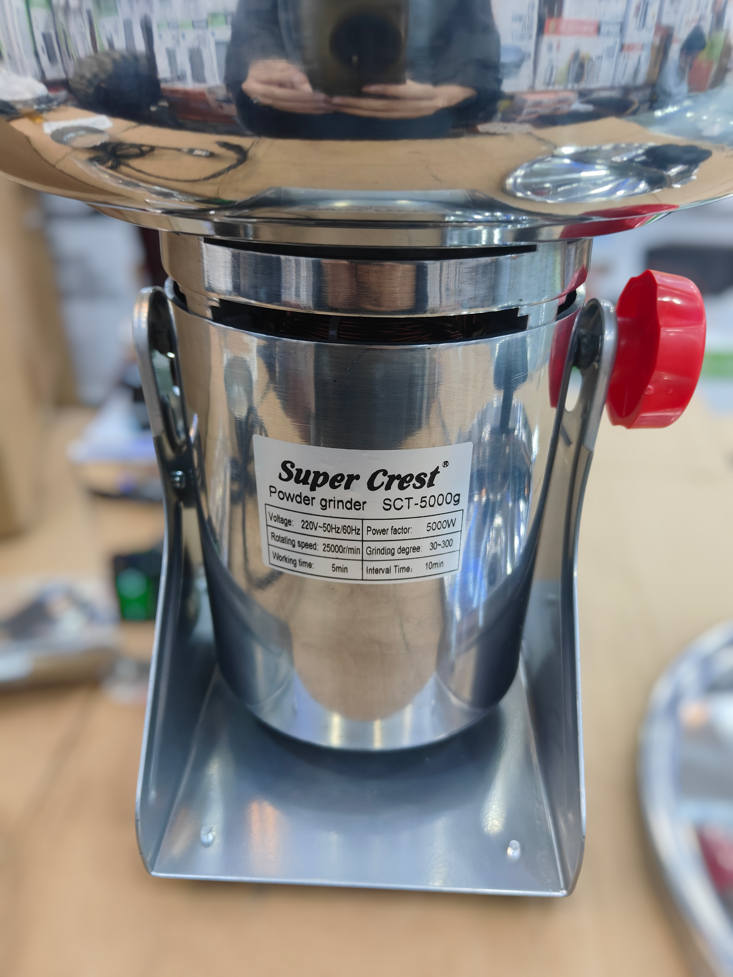 Super Crest Germany 5kg masala grinder (spicy grinder