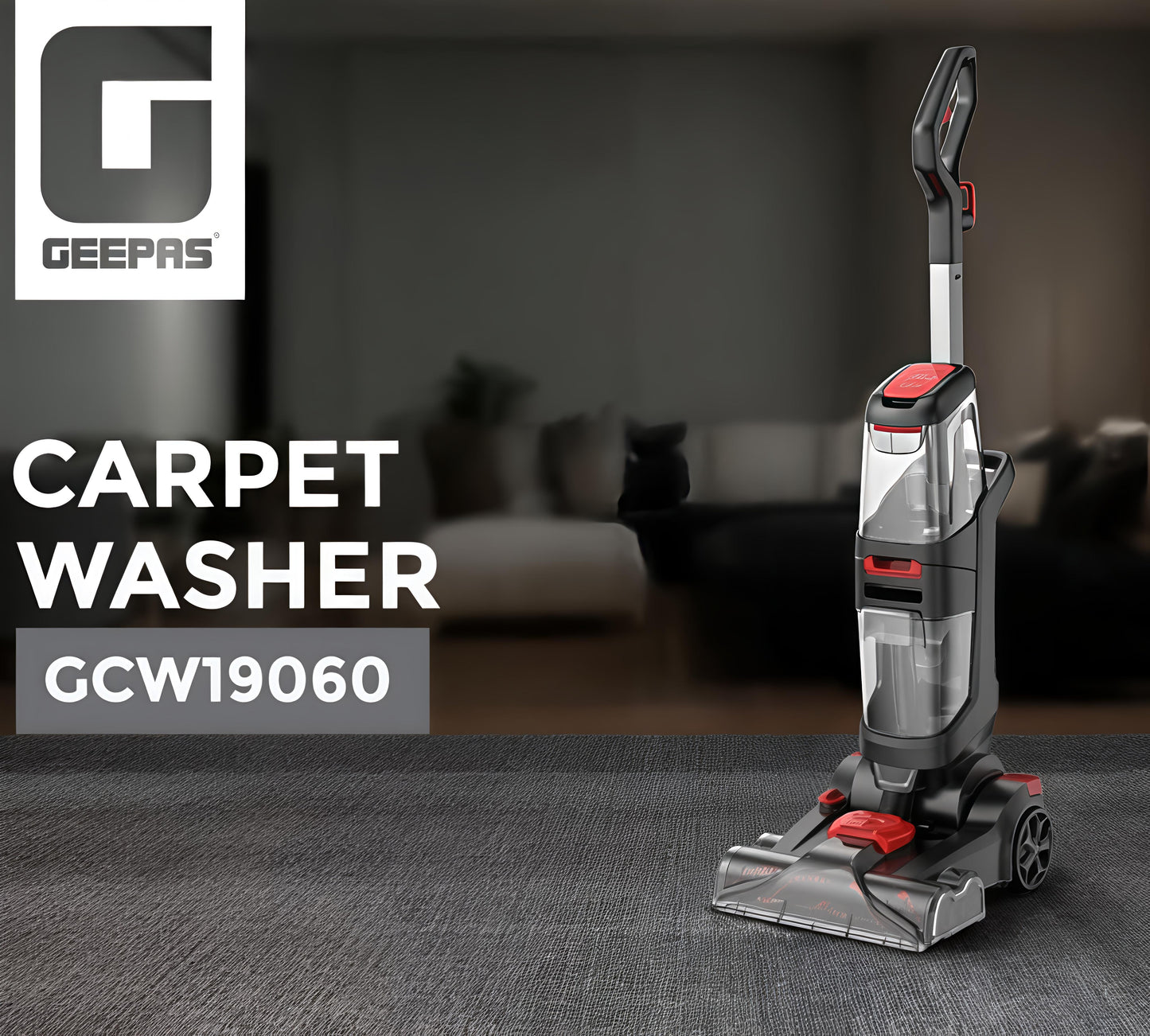 Geepas  Carpet Washer  floor cleaner GCW19060