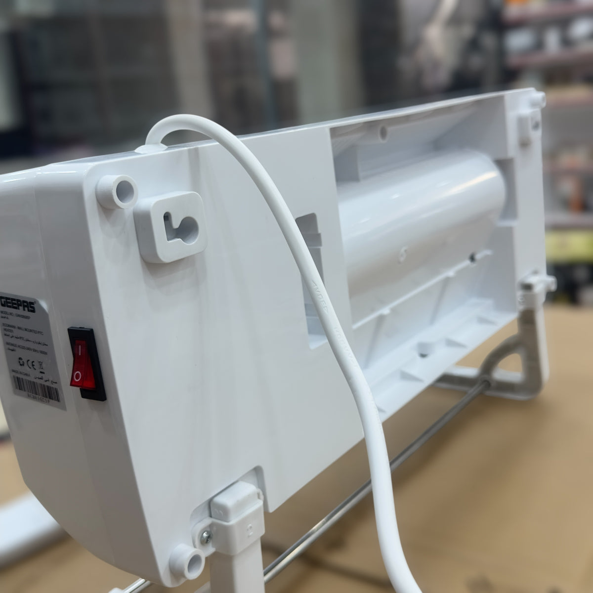 Geepas Eco warm Wall Mounted PTC Heater 28585