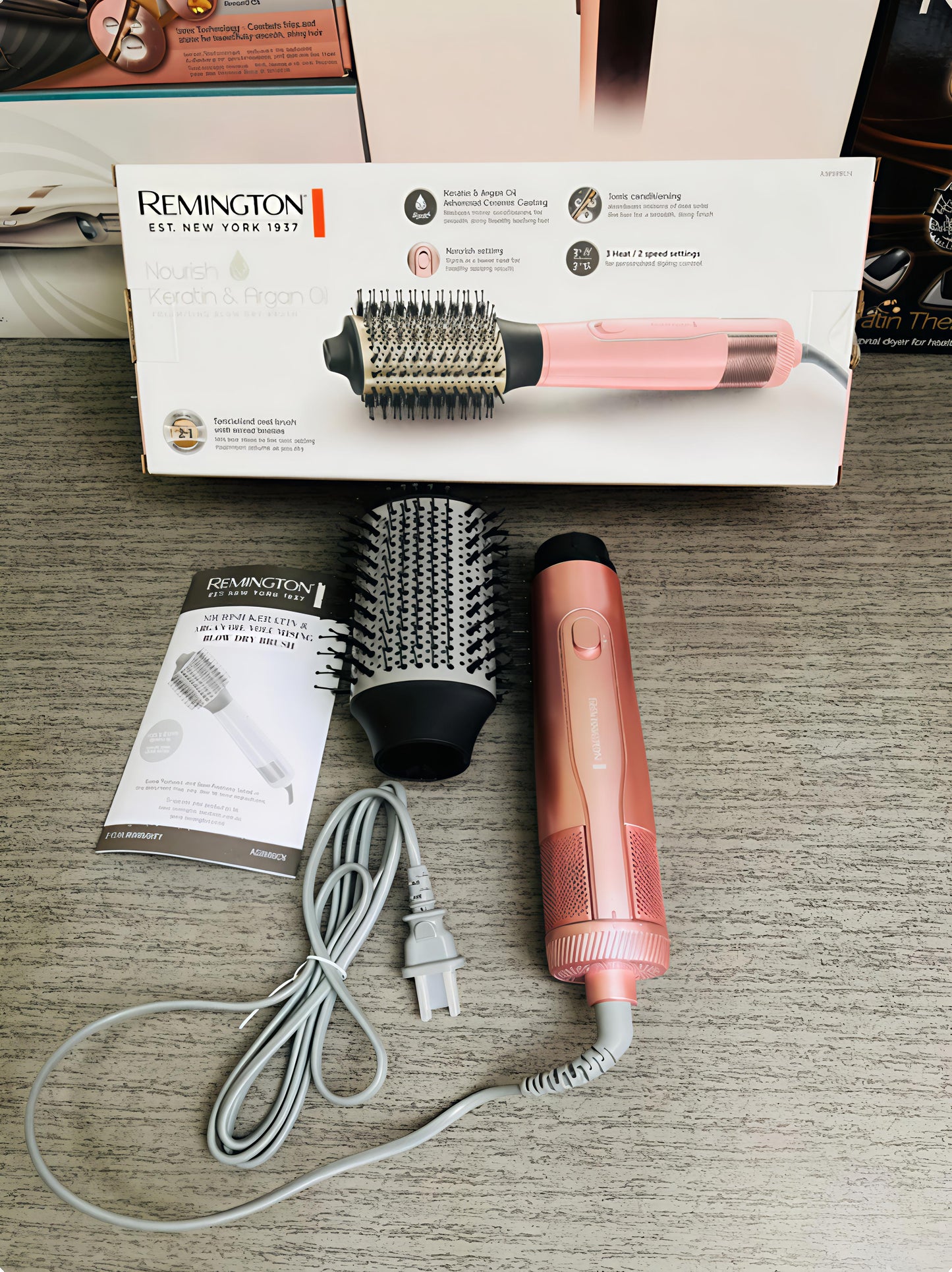 Remington 2-in-1 Blow Dry Brush