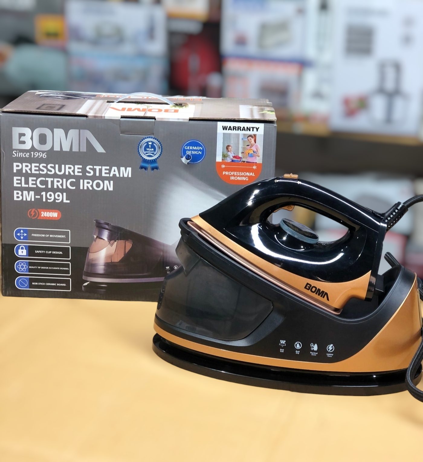 Boma Germany Steam station Iron BM-199L