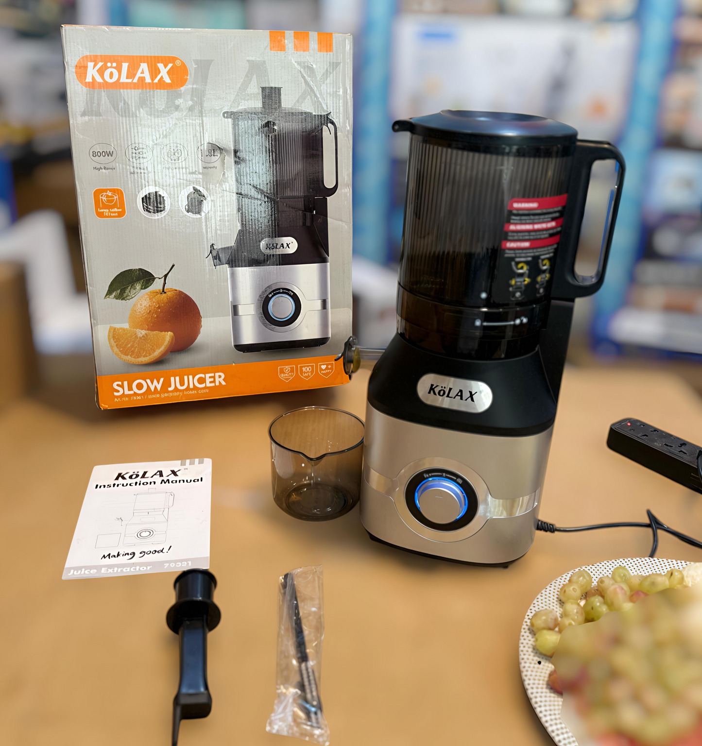 KoLAX Germany cold press Slow juicer Nr.79321