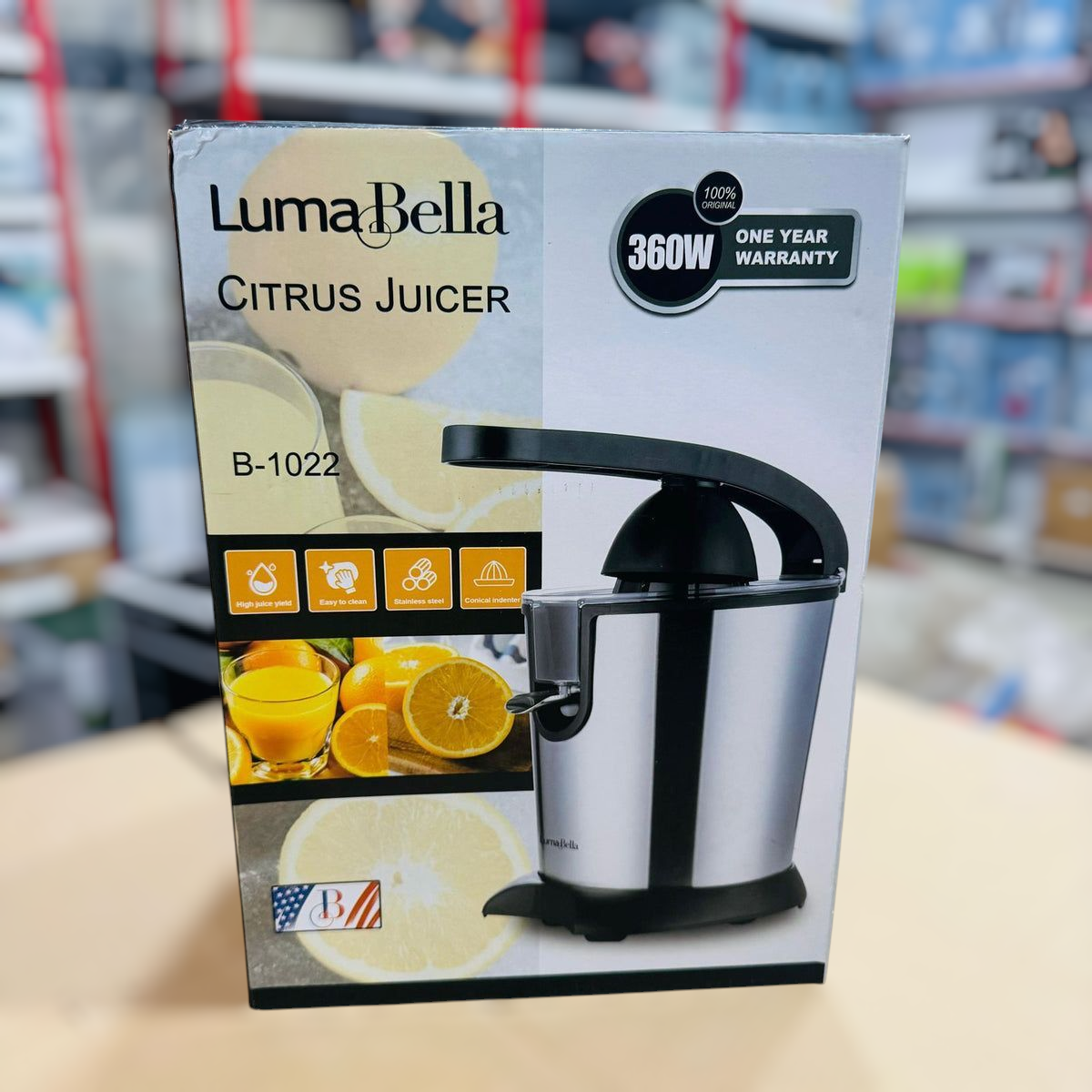 Luma Bella Handle Electric Citrus Juicer B-1022