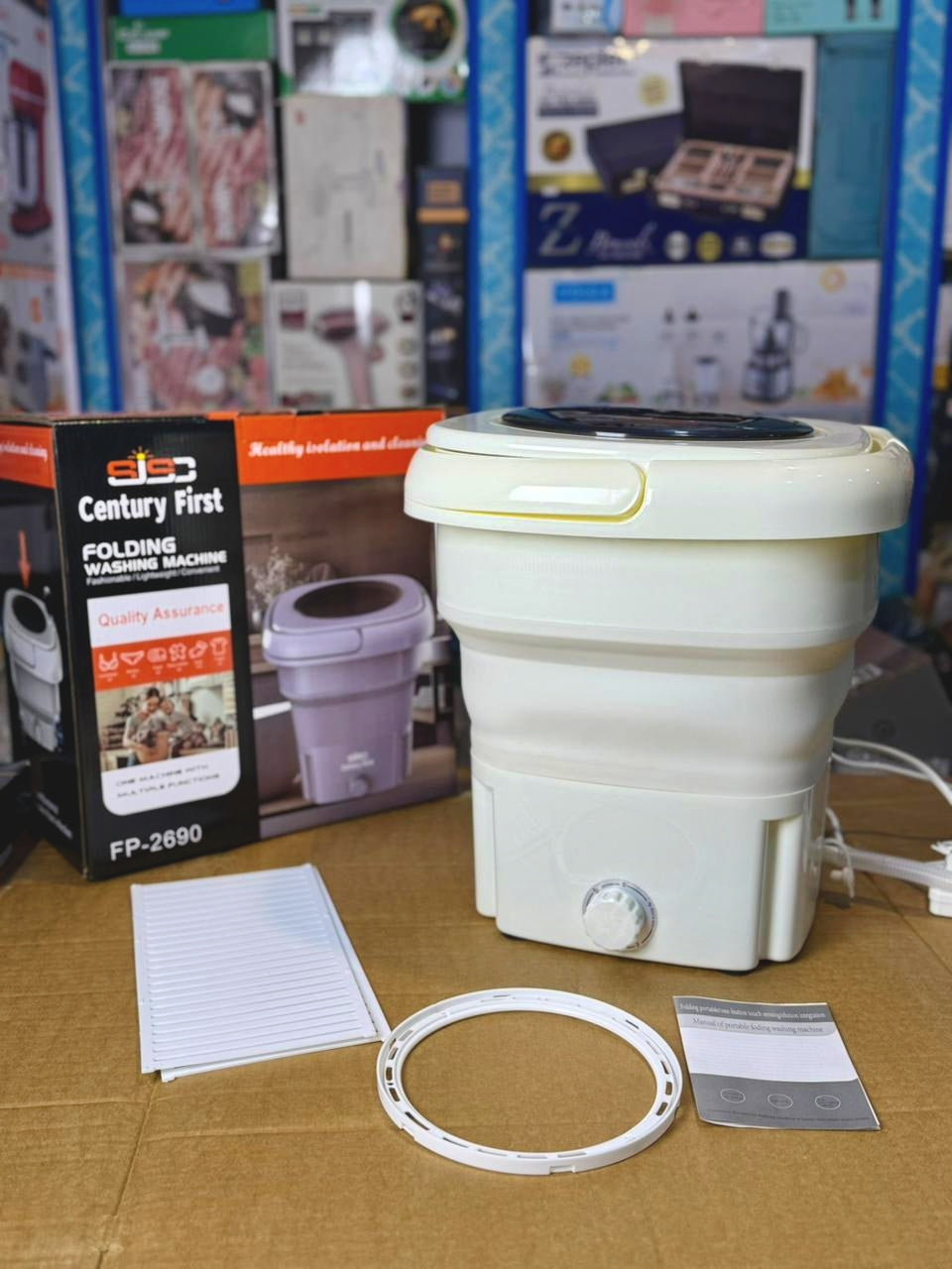 Electric folding washing machine 10L