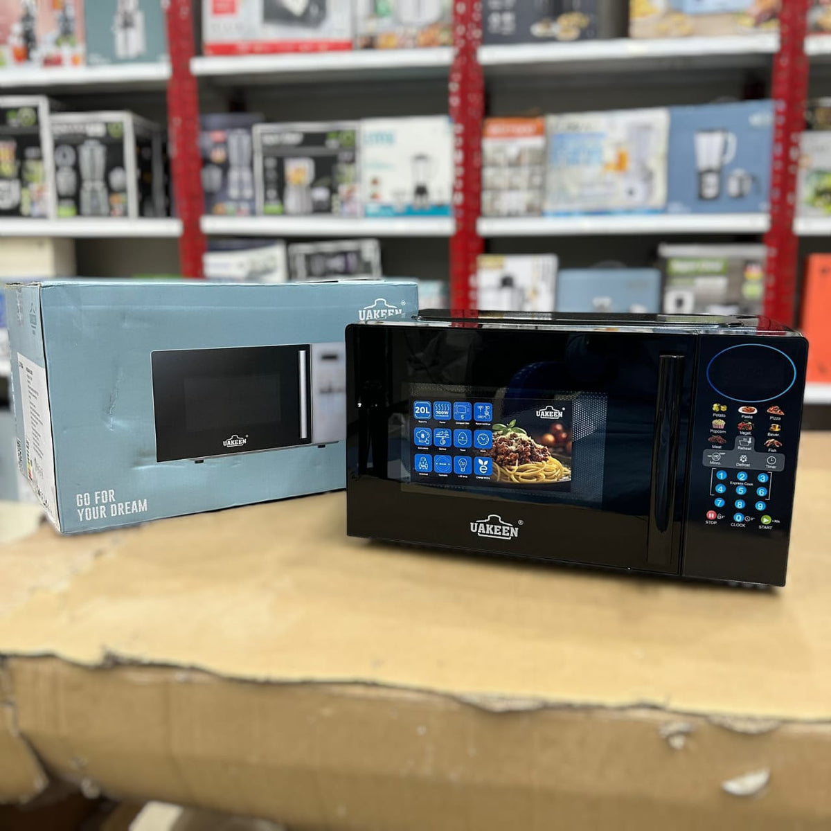 Uakeen 20L Digital Microwave Oven ZL-1904B