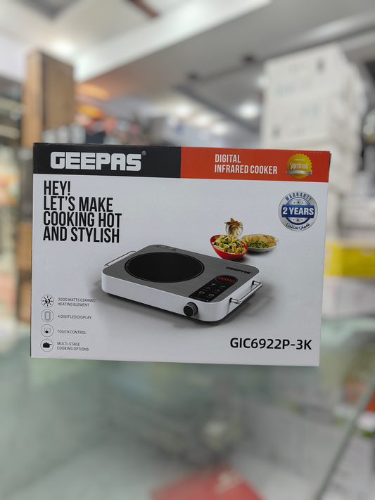 Geepas Digital hot plate Infrared Cooker  6922p -3k  ( hot plate )