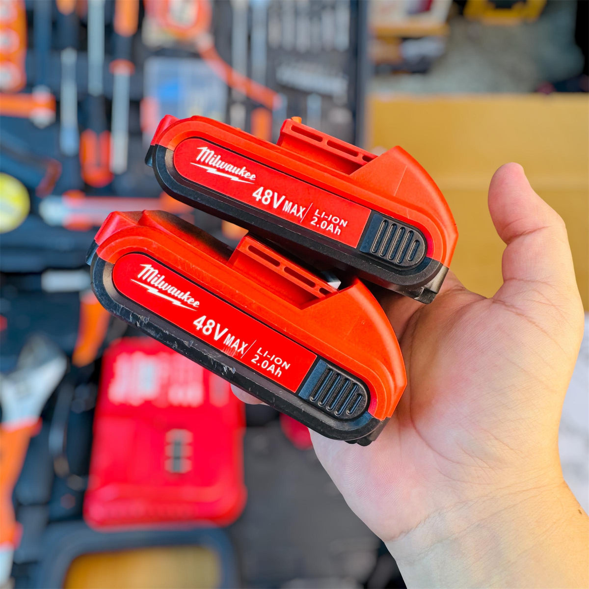 Milwaukee 48v 117 pieces drill set