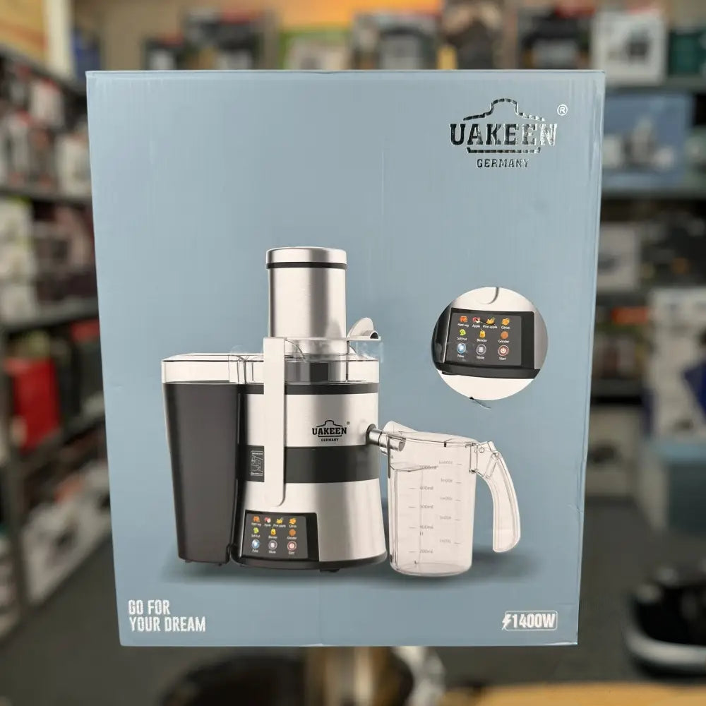 Uakeen 1400W Juice Extractor German Lot