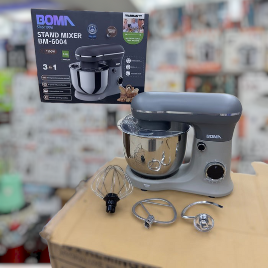 Boma 3 in 1 Stand Mixer 6L BM-6004