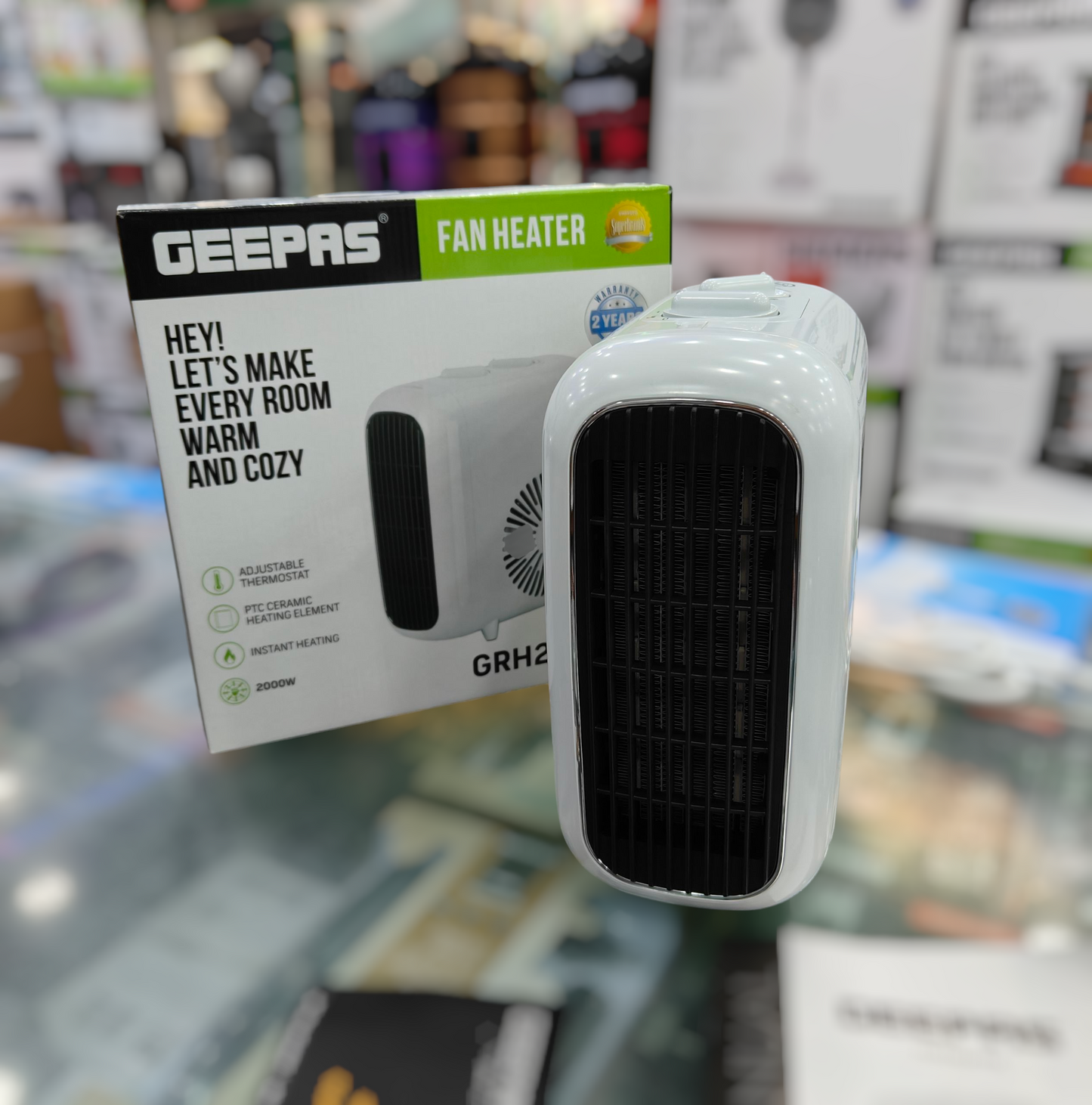 Geepas blower heater 28564