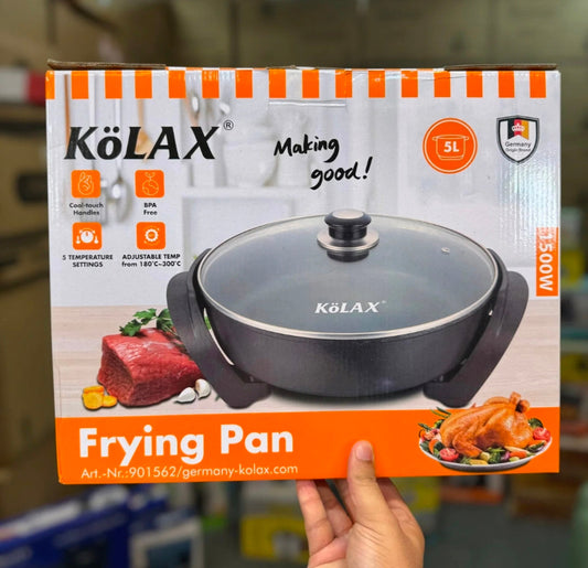 Kolax 5L Electric Frying Pan 1500watt