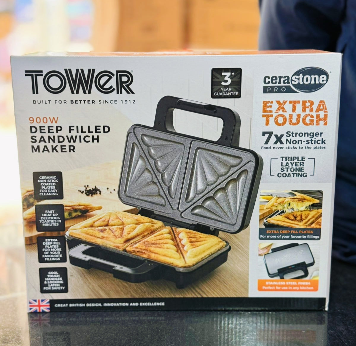 Tower Deep filled sandwich maker