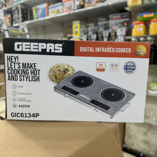Geepas Double Digital Infrared Hot Plate 6134