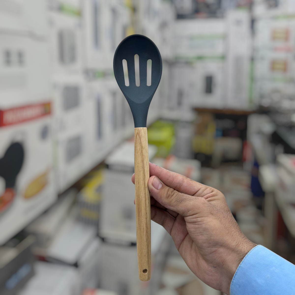 Uakeen 12pcs Silicone Kitchen Spoon Set VK-76