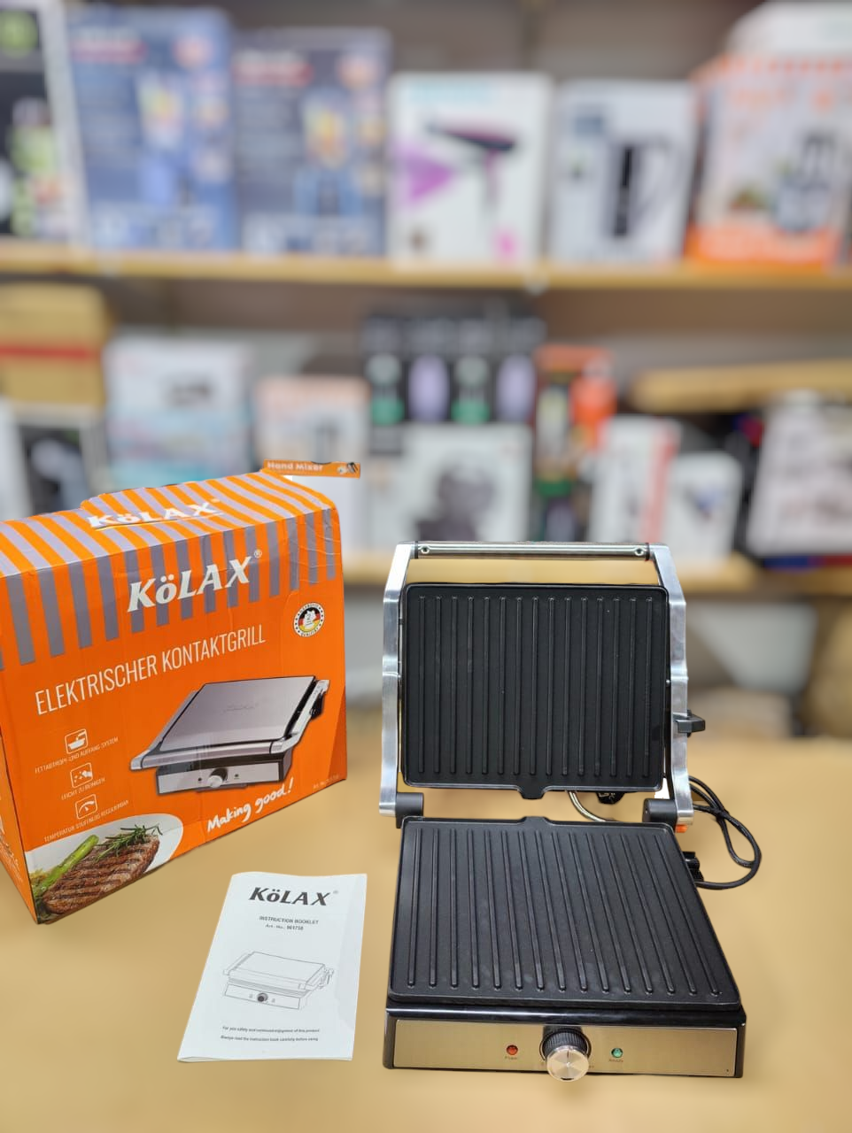 Germany kolax panini & grill maker