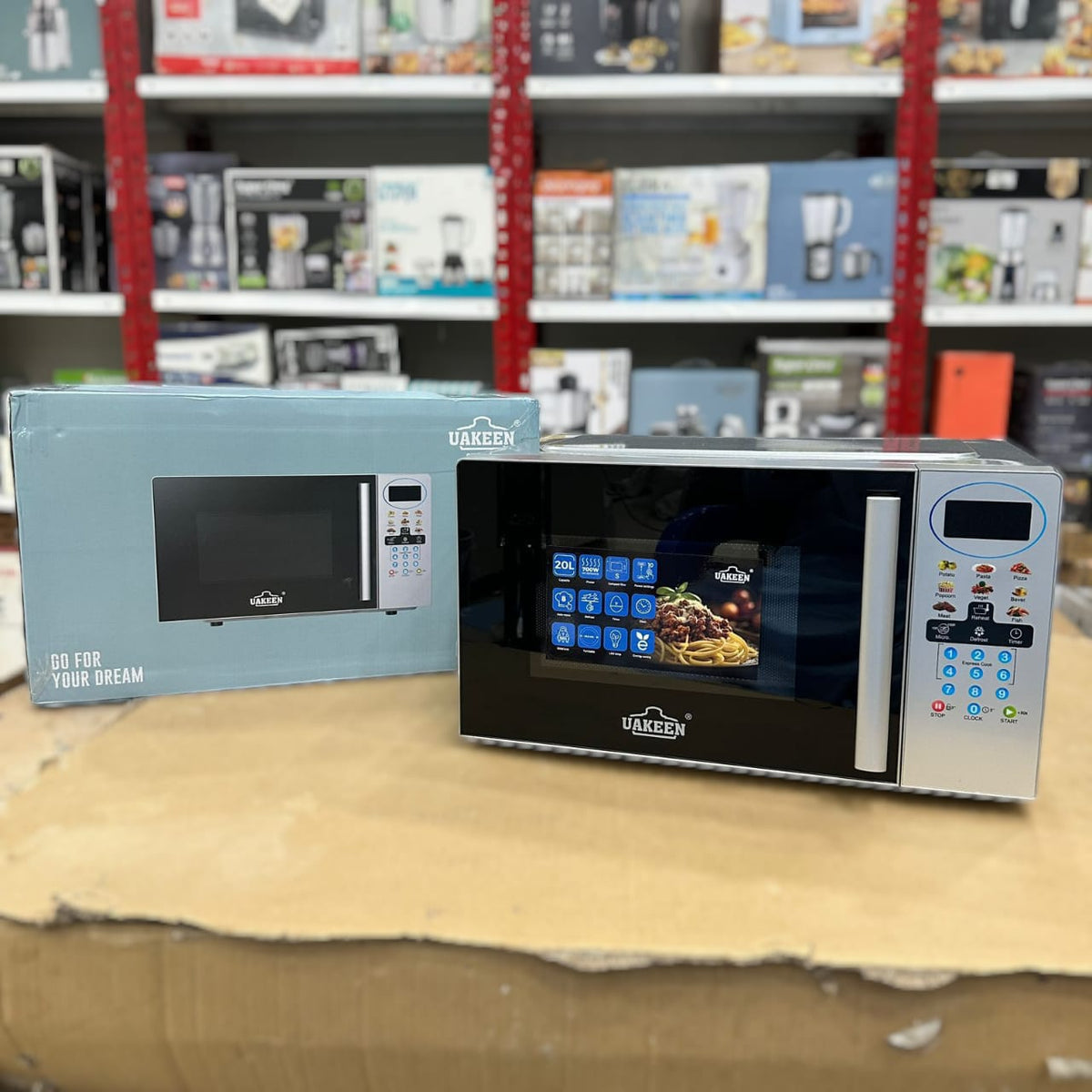 Uakeen 20L Digital Microwave Oven ZL-1904B