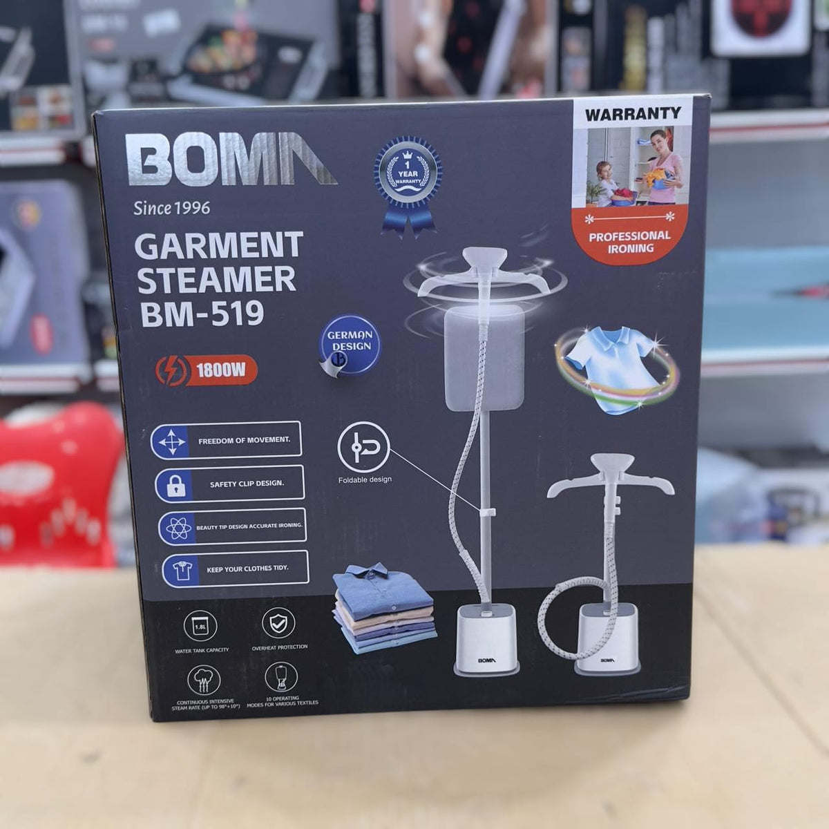 Boma Garment Steamer BM-519