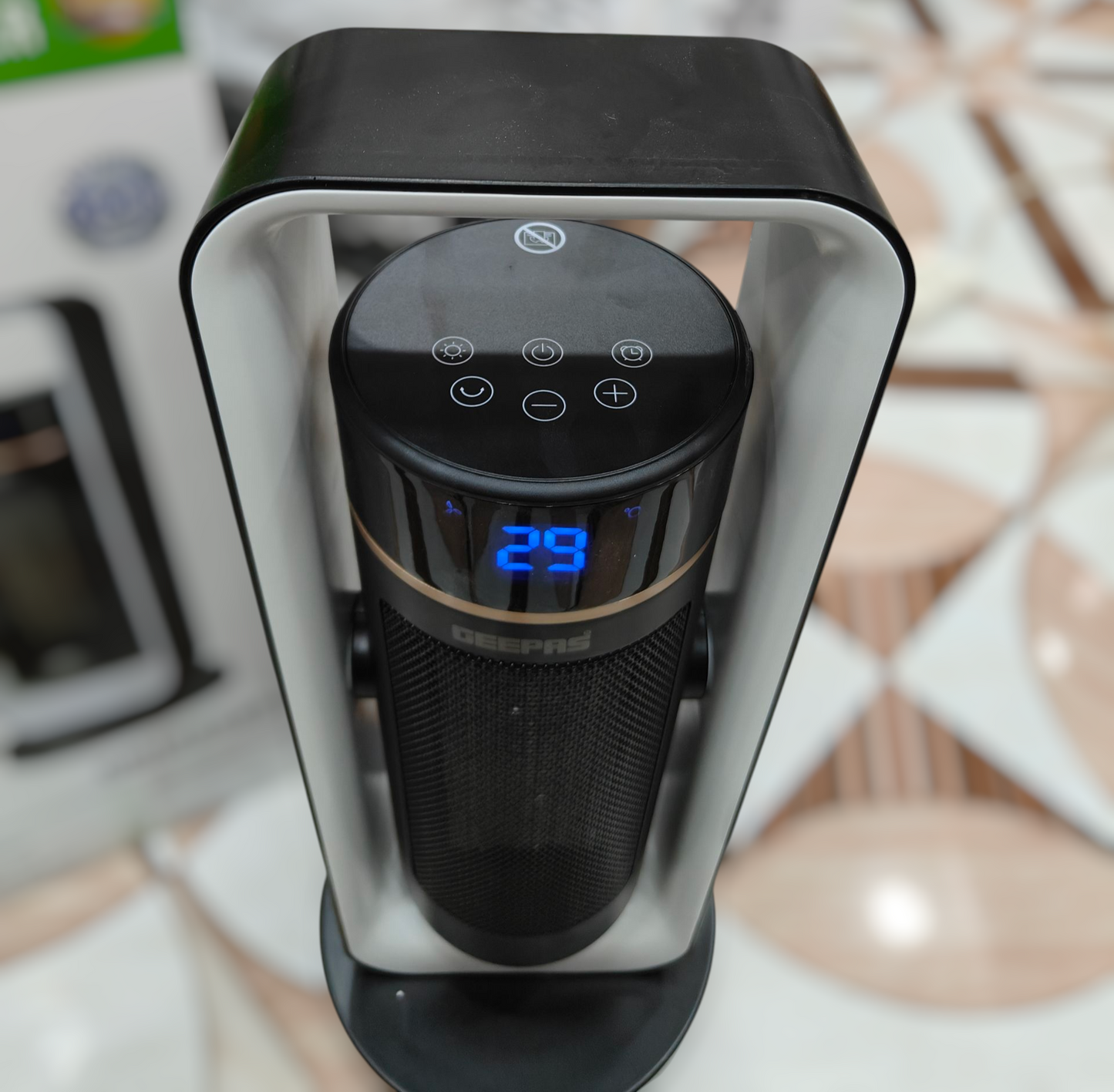 Geepas PTC Digital ceramic blower heater GRH 28595p