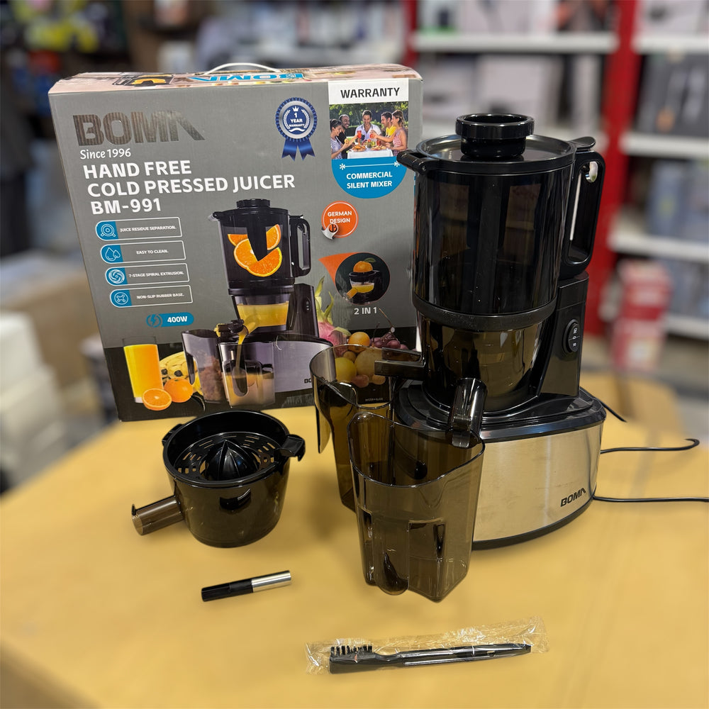 Boma 2 in 1 slow juicer & citrus ( full mouth Juicer)