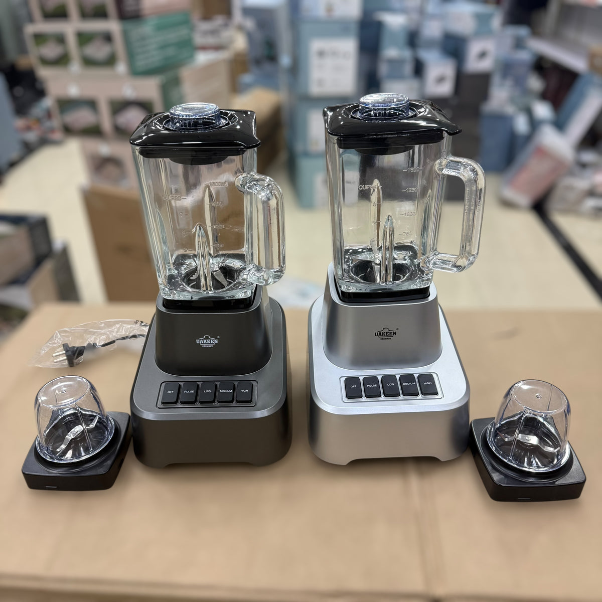 Uakeen Ice Crushing Blender & Grinder ZL-1312