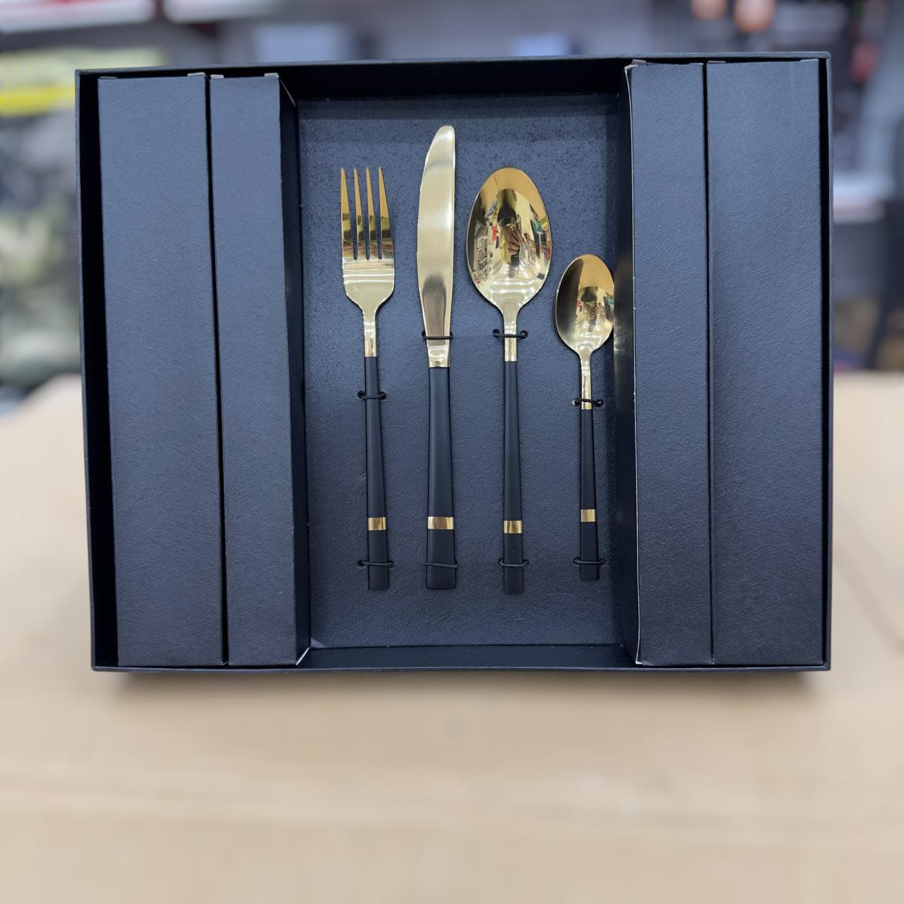 36pcs Elegant Stainless Steel Cutlery Set-Zah