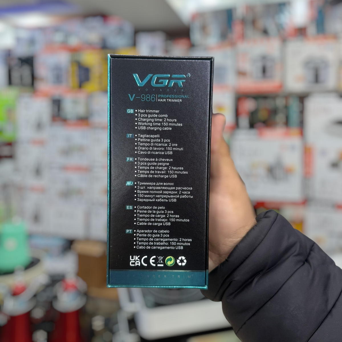 VGR Professional Hair Trimmer V-986