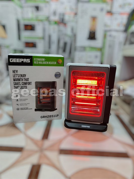Geepas Red halogen heater