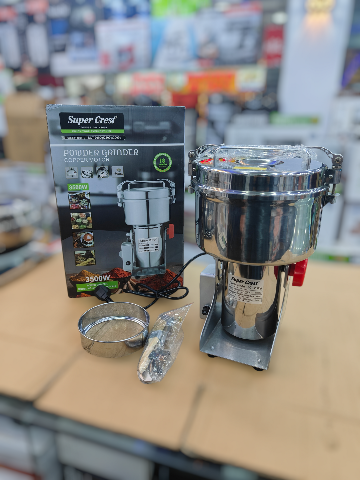 Super Crest Germany 2kg masala grinder (spicy grinder