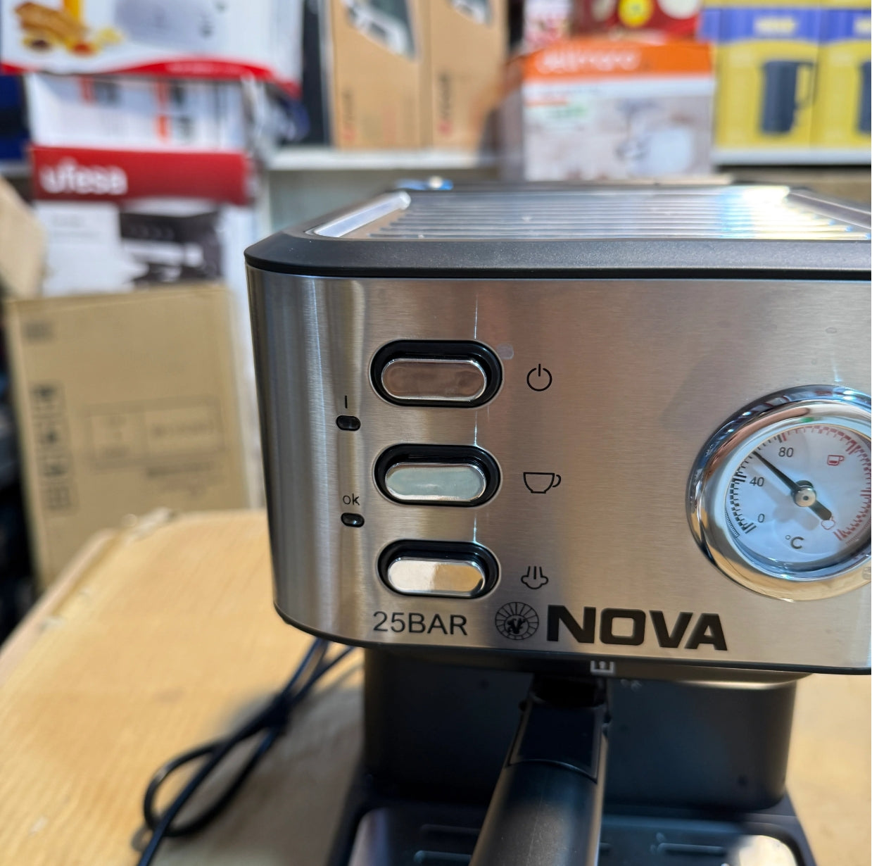 Nova 25Bar Expresso Cappuccino Coffee Maker