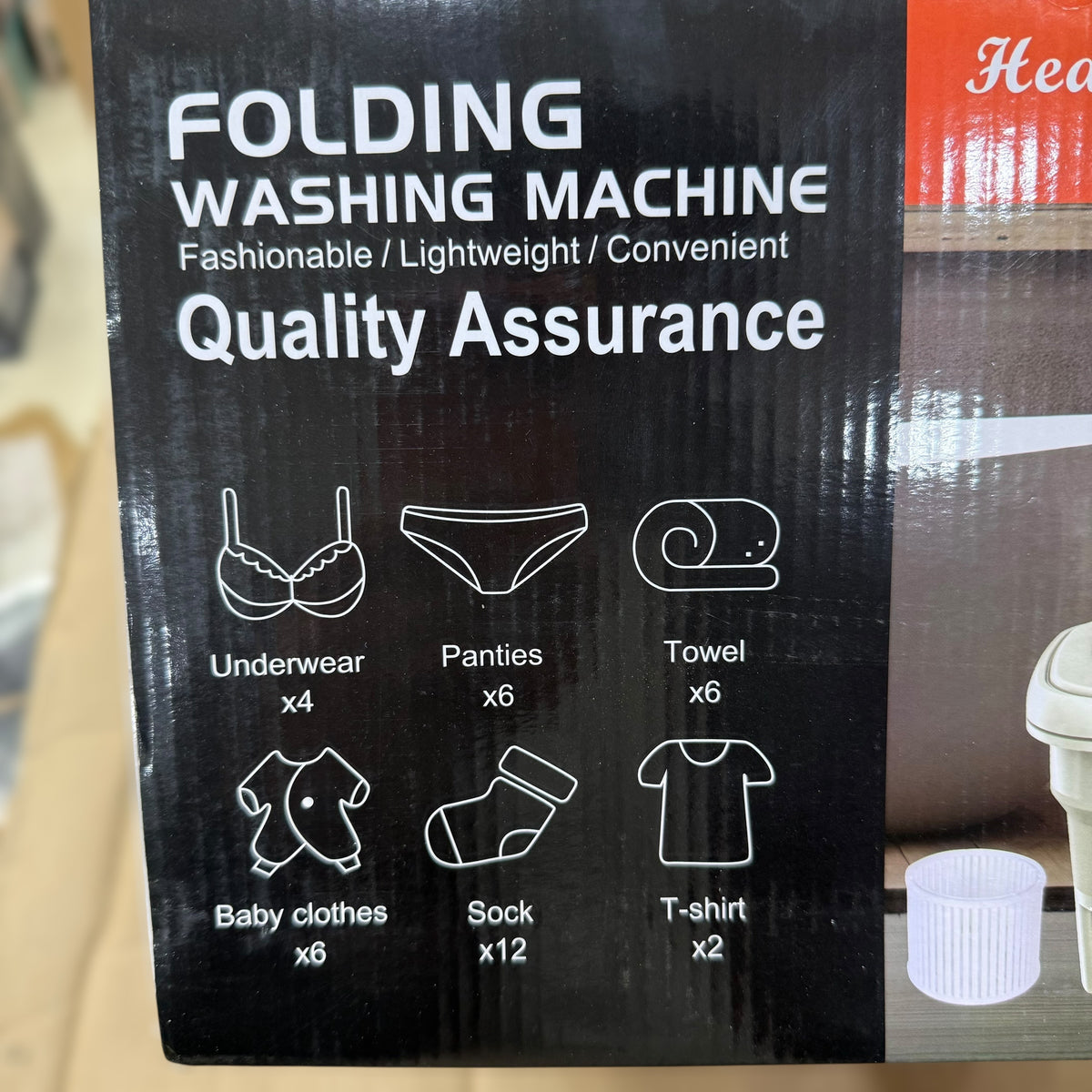 Electric Folding Washing Machine 3.95kg / 10-Litre