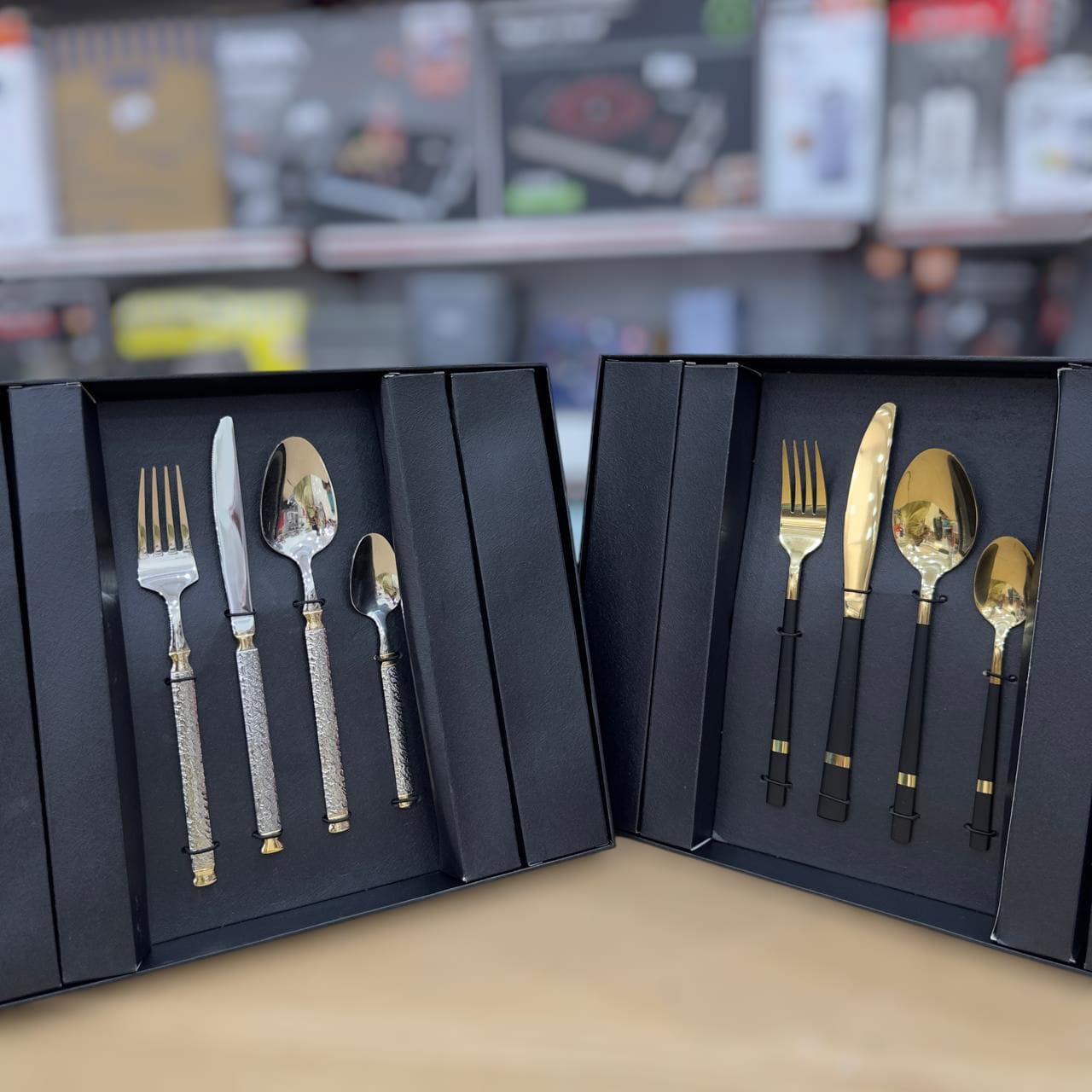 36pcs Elegant Stainless Steel Cutlery Set-Zah