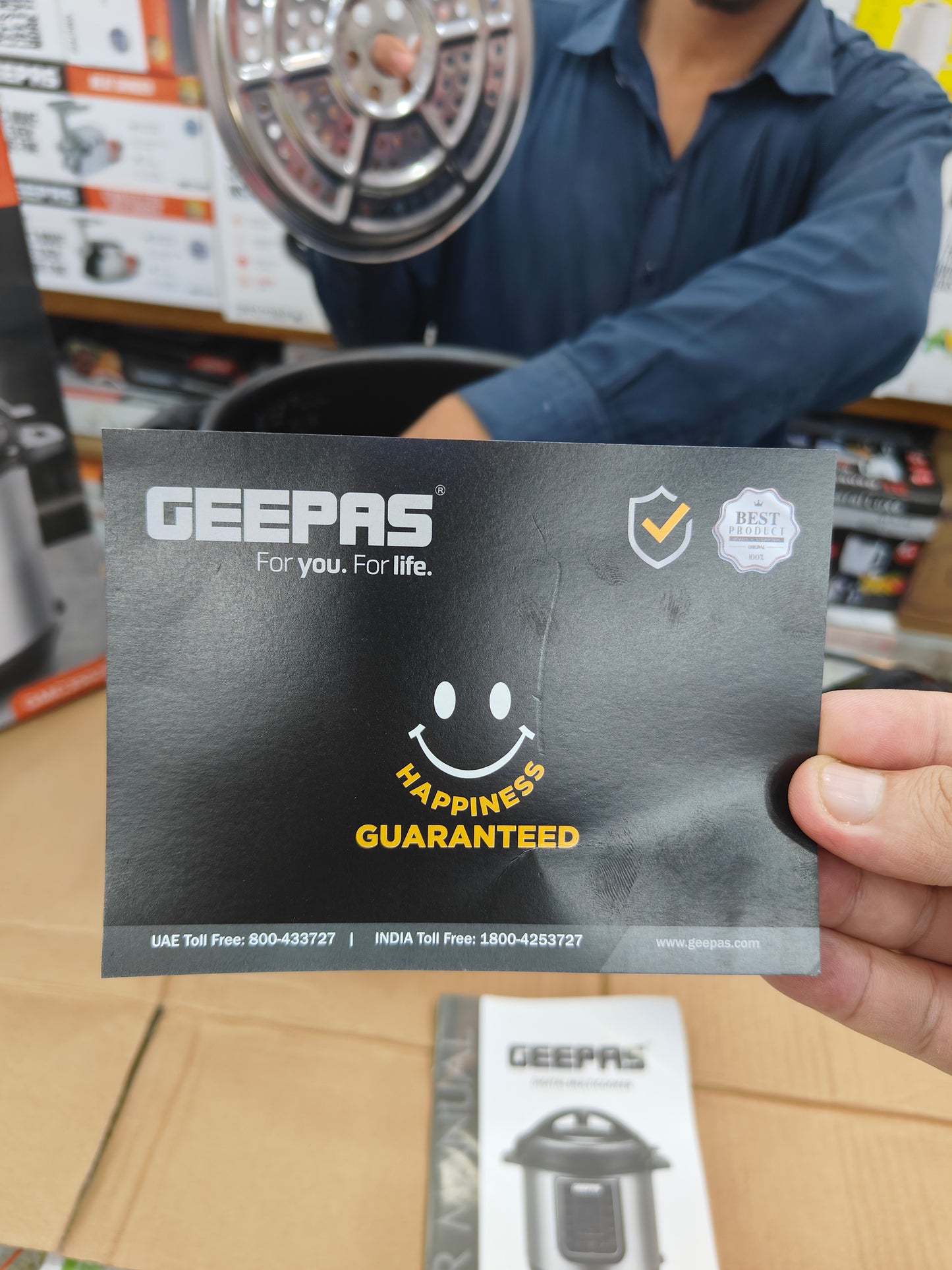 Geepas 8L Digital Multi Cooker ( pressure cooker