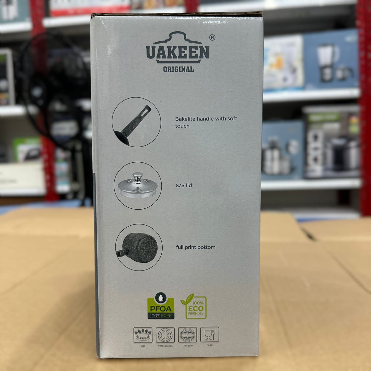 Uakeen Germany Aluminum Coffee Cups/Cookware Set 6pcs VK-23