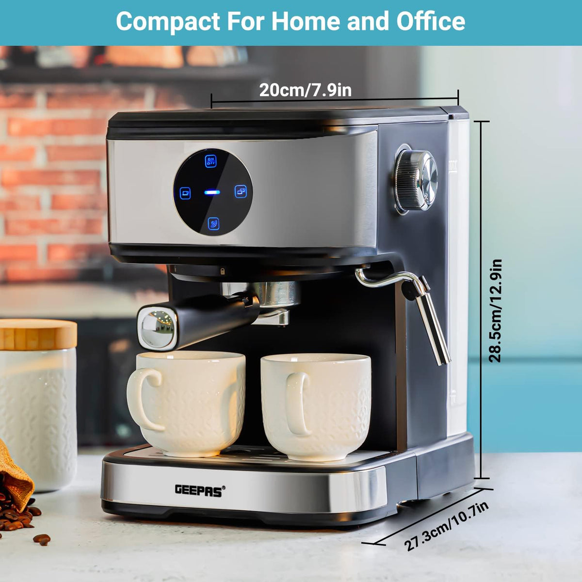 Geepas Digital Coffee Maker 41511